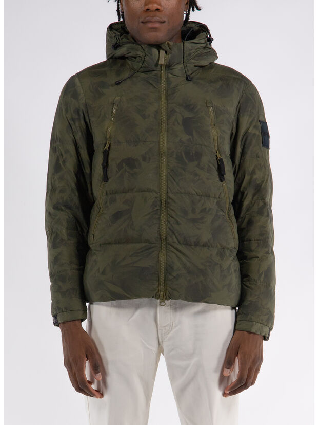 GIACCA CON CAPPUCCIO, 444 GREEN, large