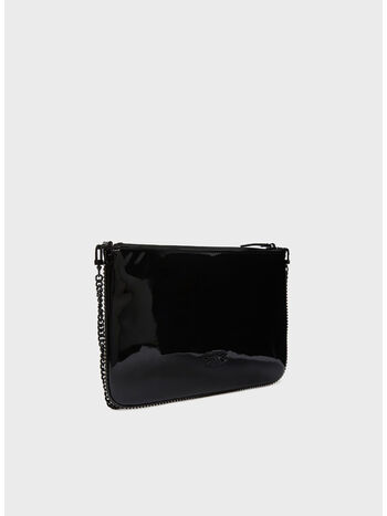 POCHETTE FLAT CON STRASS, Z99B NERO, small
