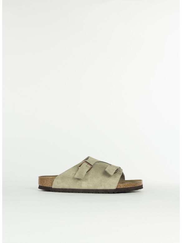 CIABATTA ZURICH SUEDE UNISEX, TAUPE, medium