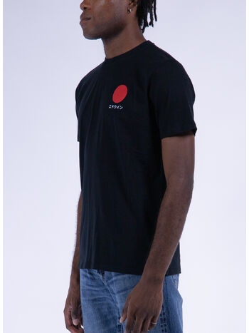 T-SHIRT JAPANESE SUN, 89.67 BLACK, small