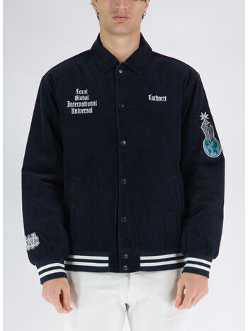 GIACCA LETTERMAN, 0COXX DARK NAVY/WAX, small