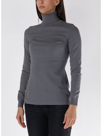 MAGLIONE CON BOTTONI DECORATIVI, , small