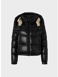 GIUBBOTTO GLORIA, 999EI NERO interno BEIGE 301, thumb