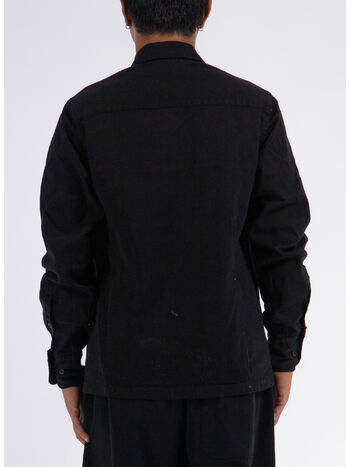 CAMICIA NO MINI PROBLEMO UNIFORM, BLK BLACK, small