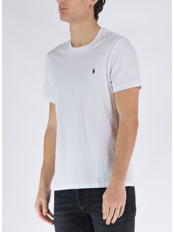 T-SHIRT CREW SLEEP, WHITE, small