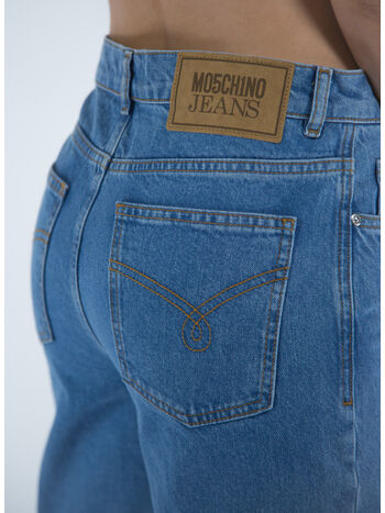 JEANS SKINNY 5 TASCHE MEDIUM DENIM, A1295, small