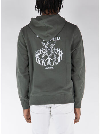 FELPA HOODIE HAND IN HAND, CHIMERA GREEN, small
