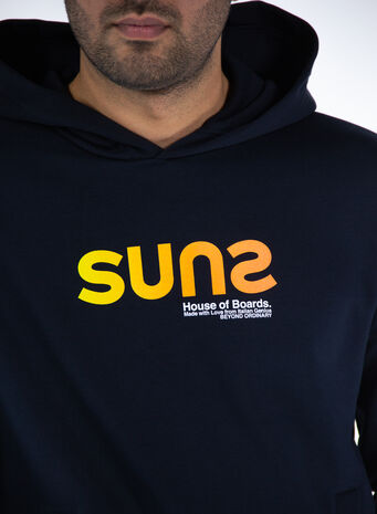 FELPA CLAUDIO BRAND, NAVY, small