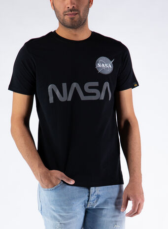 T-SHIRT NASA, 03BLACK, small
