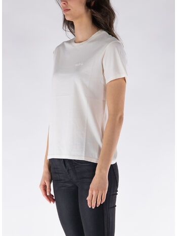 T-SHIRT CON LOGO RICAMATO, 02340F, small
