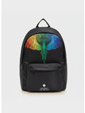 ZAINO PRINTED, BLACK / RAINBOW WINGS, thumb