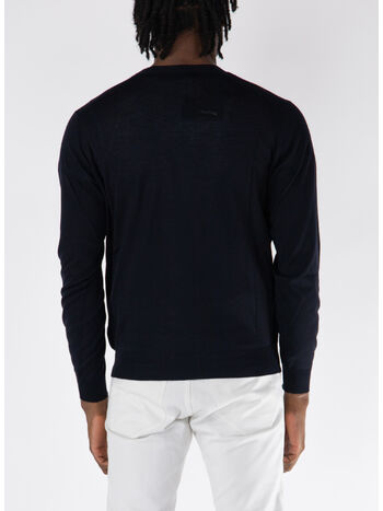 CARDIGAN CON SCOLLO A V, 890, small