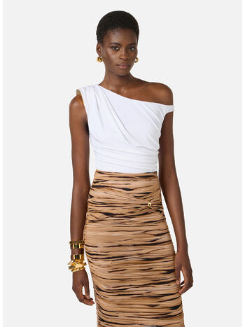 BODY IN JERSEY CON SPALLA GIOIELLO, 360 AVORIO, small