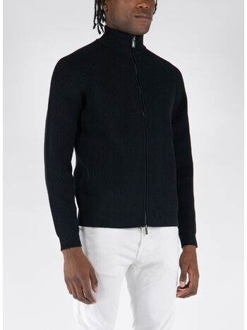 MAGLIONE AMOS, 10 NERO, small
