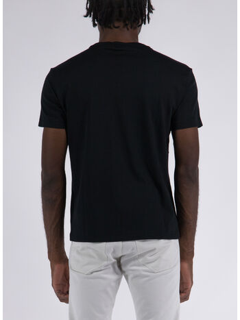 T-SHIRT CON LOGO, POLO BLACK, small