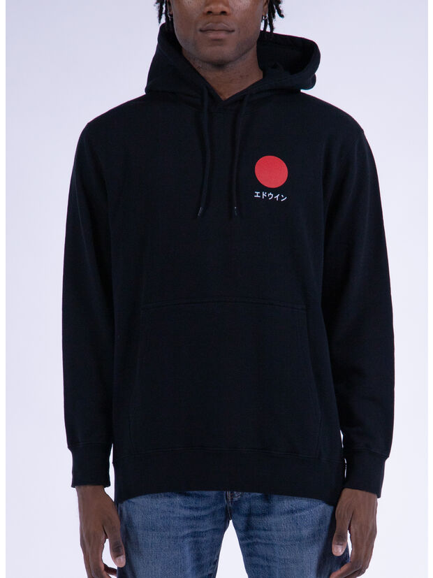 FELPA HOODIE JAPANESE SUN, 89.67 BLACK, large