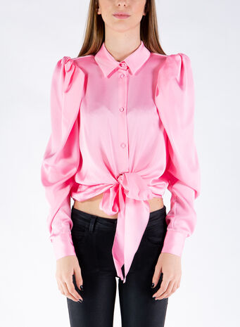 CAMICIA THE BOW, PINK, small