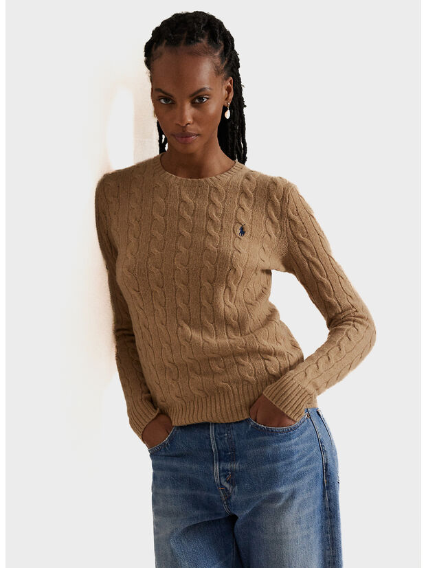 MAGLIONE JULIANNA, COLLECTION CAMEL  MELANGE, large
