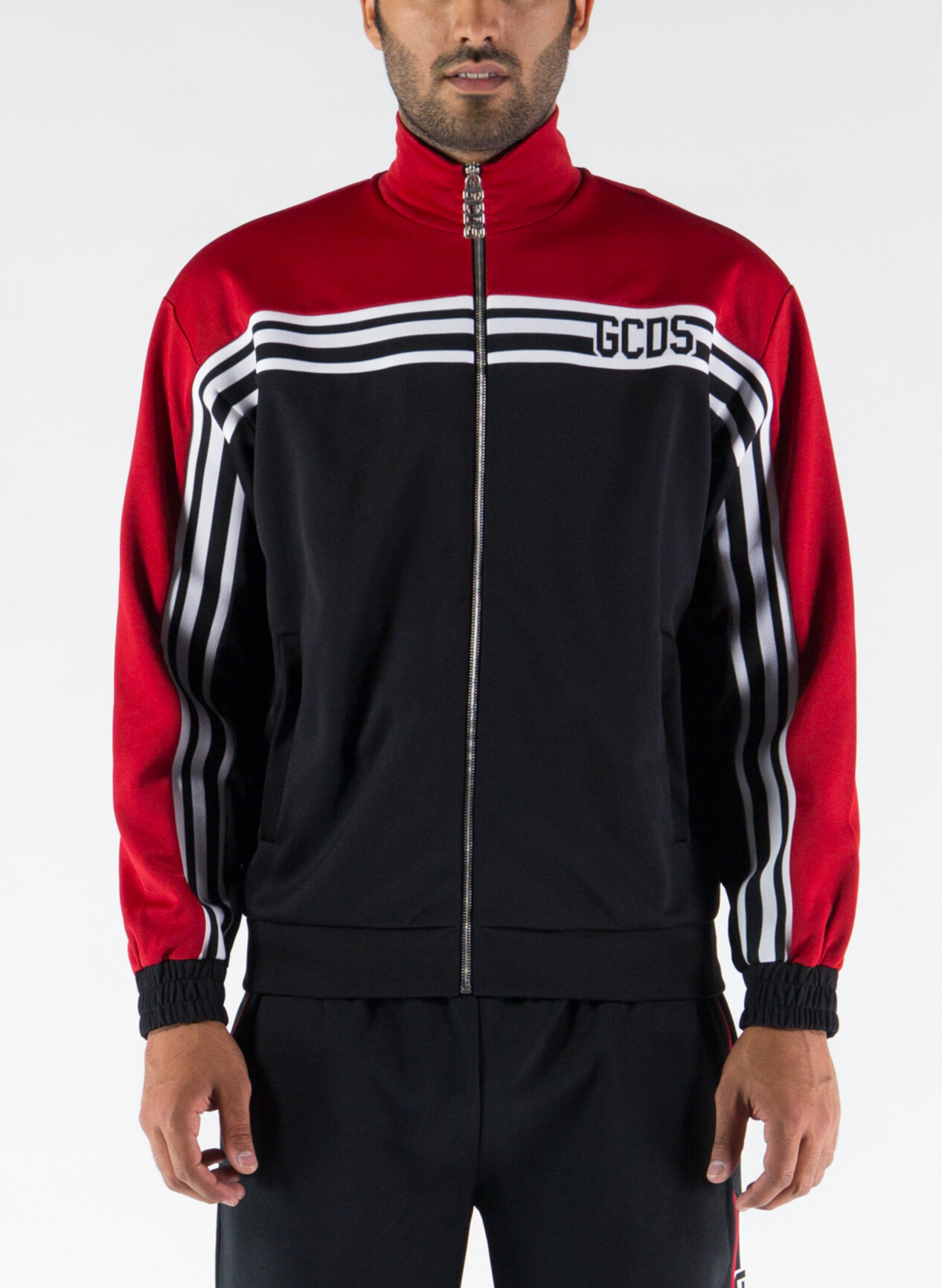 Felpa gcds rossa e nera on sale