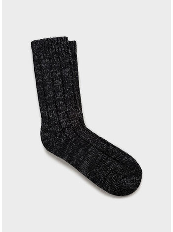 CALZINI TWIST UNISEX, BLACK, small