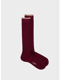 CALZA COTTON BASIC UNISEX, 0008 BORDEAUX, thumb