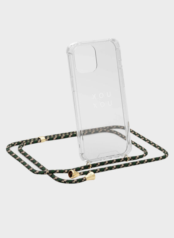COVER + COLLANA IPHONE 11PRO MAX, 166GREENCAMU, medium