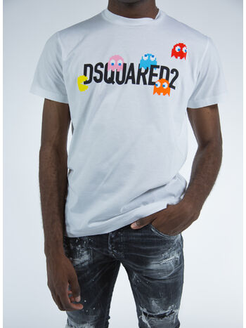 T-SHIRT PAC-MAN, 100 WHITE, small