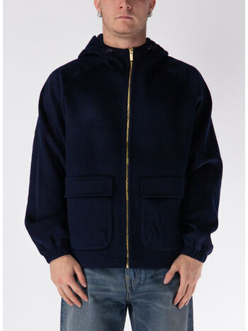 GIACCA CON CAPPUCCIO, NY NAVY, small