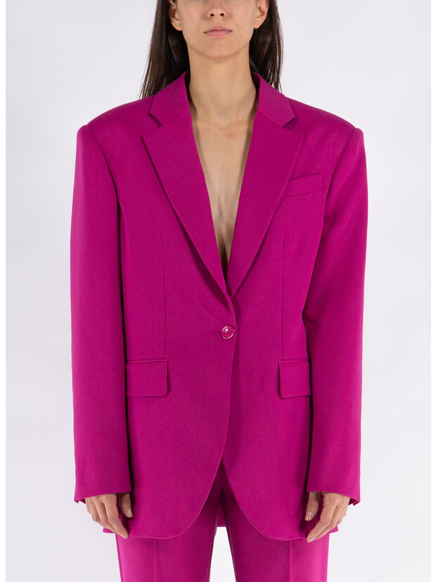 GIACCA IN GABARDINA MISTO LANA, A0244, large