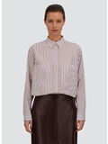CAMICIA A RIGHE, 1067 BIANCO/BORDEAUX, thumb