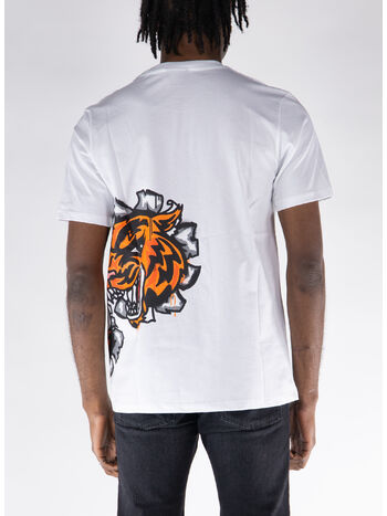T-SHIRT STAMPATA, BIANCO, small