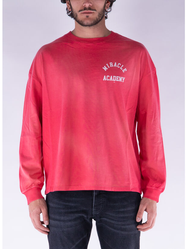 T-SHIRT LONGSLEEVE MIRACLE ACADEMY, VINTAGE CHERRY, large