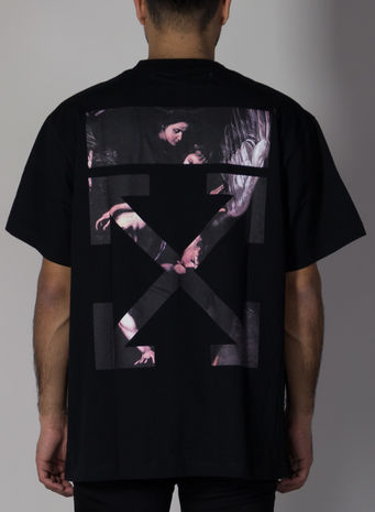 T-SHIRT CARAVAGGIO ARROW, BLACK/MULTI, small