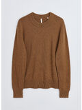 MAGLIONE MOON, 165 CAMEL, thumb