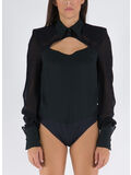 CAMICIA BODY UPPER EAST, 0002 NERO, thumb