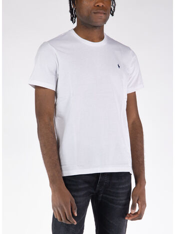 T-SHIRT CREW SLEEP, WHITE, small