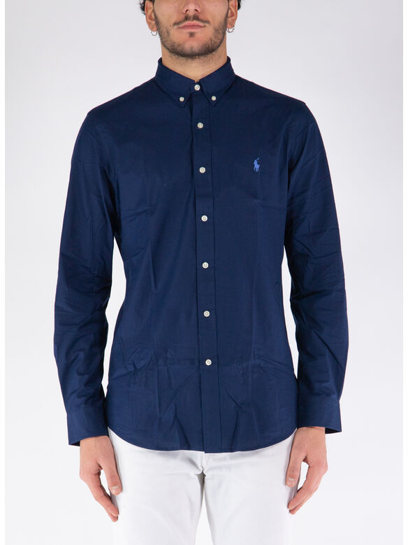 CAMICIA REGULAR, NEWPORT NAVY, medium