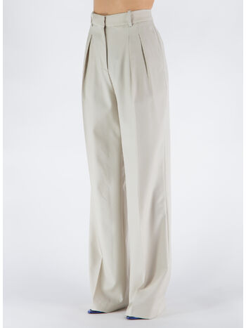 PANTALONE WIDE LEG, BEIGE BEIGE, small