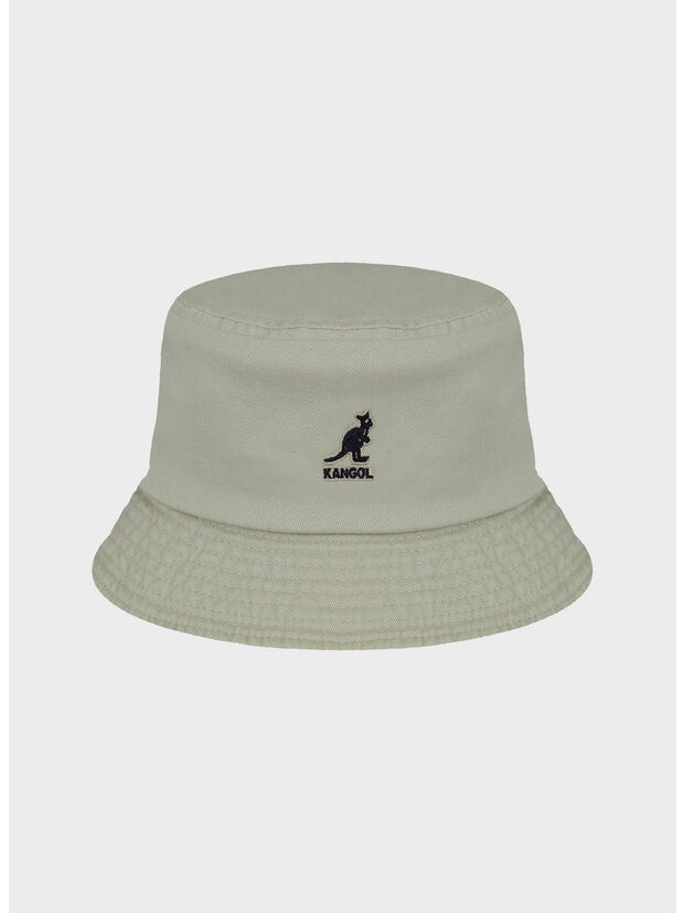 CAPPELLO WASHED BUCKET UNISEX, KH262 KHAKI, large