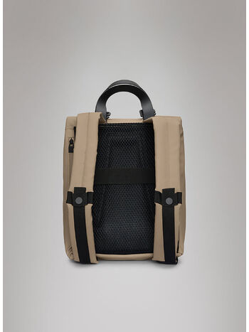 ZAINO MINI 2 WAY TOTE W3 UNISEX, BEIGE, small