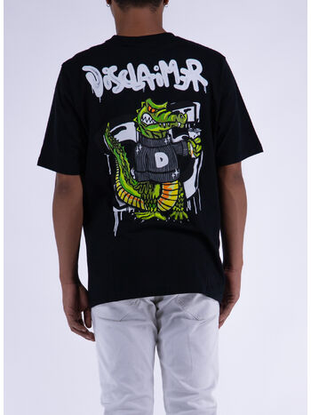 T-SHIRT CON STAMPA, NERO, small