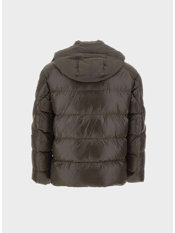 GIUBBOTTO KIERNAN, 382EB  MARRONE SCURO int. GRIGIO NEBBIA, small