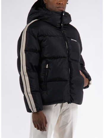 PIUMINO HOODED TRACK, 1001 BLACK WHITE, small