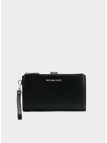 PORTAFOGLI JET SET WRISTLET, 001 BLACK, small
