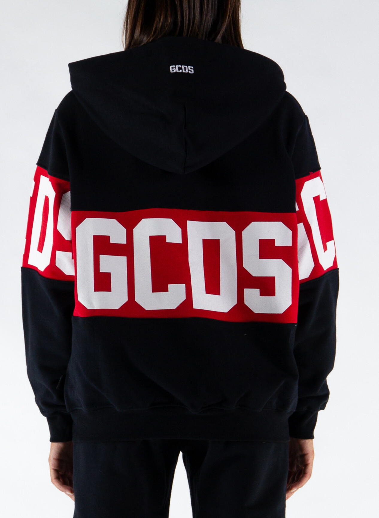 GCDS FELPA BAND LOGO HOODIE a397696 24346 Selecteur