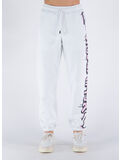 PANTALONE JOGGER CON STAMPA, BIANCO/ST.ROSA, thumb