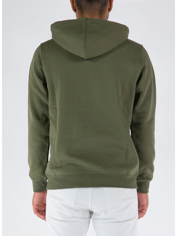 FELPA OAKPORT CON CAPPUCCIO, MGR1 MILITARY GREEN, small