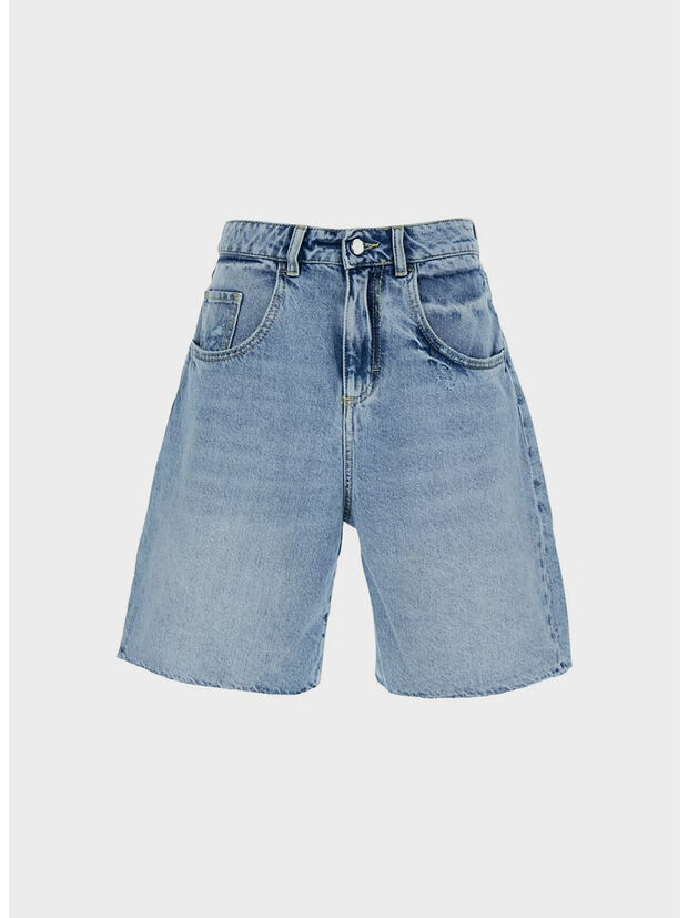 SHORT IN DENIM LEA, , large