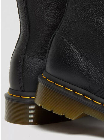 STIVALI 1460 IN PELLE PASCAL VIRGINIA, BLACK, small