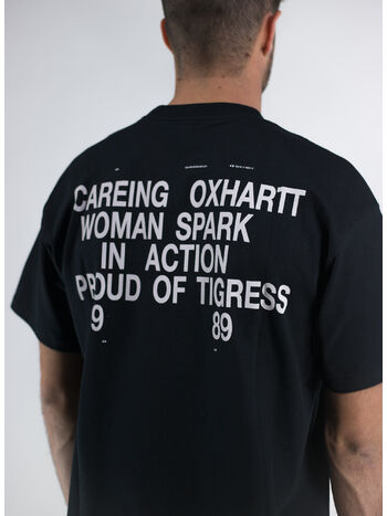 T-SHIRT S/S FOLD IN, 89XX BLACK, small